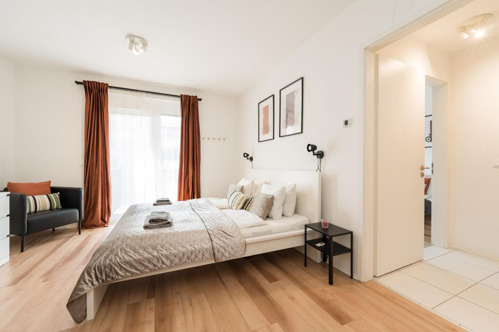 Brand New Modern Apartment-2 Rooms-Balcony-Garage Budapest Exterior photo